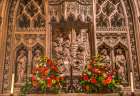 Jesus crucifix, Washington National Cathedral, Washington DC. Construction started 1907. Art Print